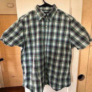 Jack Spade Large Short Sleeve Button Down